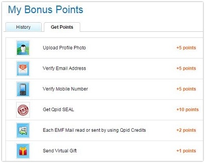 Collect and use Bonus Points to get free trial